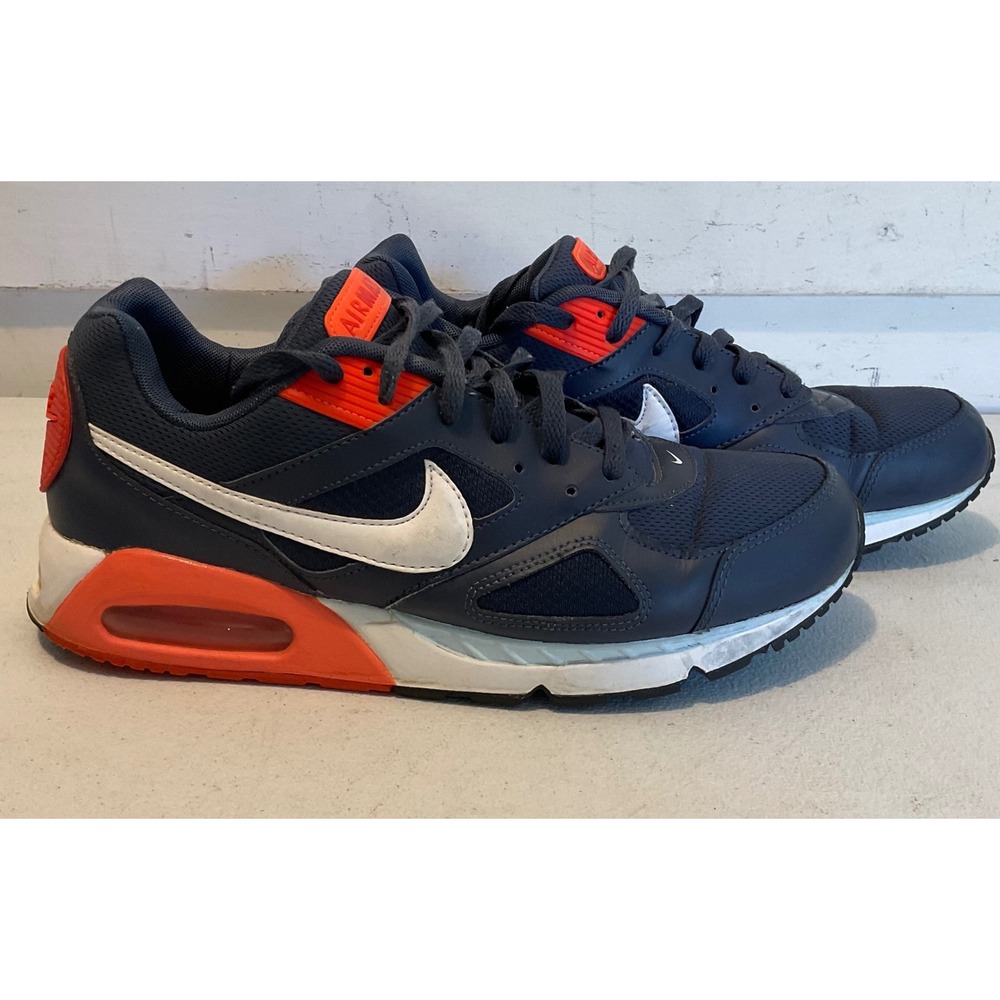 Nike Air Max Excee Midnight Navy Total Orange Sneakers 580519-400 Womens 11.5